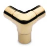 Flush Side Outlet Elbow Fitting - Polished Brass - 1.5" OD 1 Flush Side Outlet Elbow Fitting - Polished Brass - 1.5" OD -Bar Essentials Shop 00 733 1H Flush Side Outlet Elbow Polished Brass 1 pt 5 OD 01 31915.1598455116