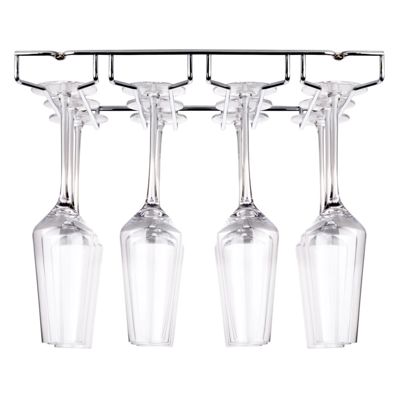 4-Channel Glass Rack - Chrome 4 4-Channel Glass Rack - Chrome - Image 2