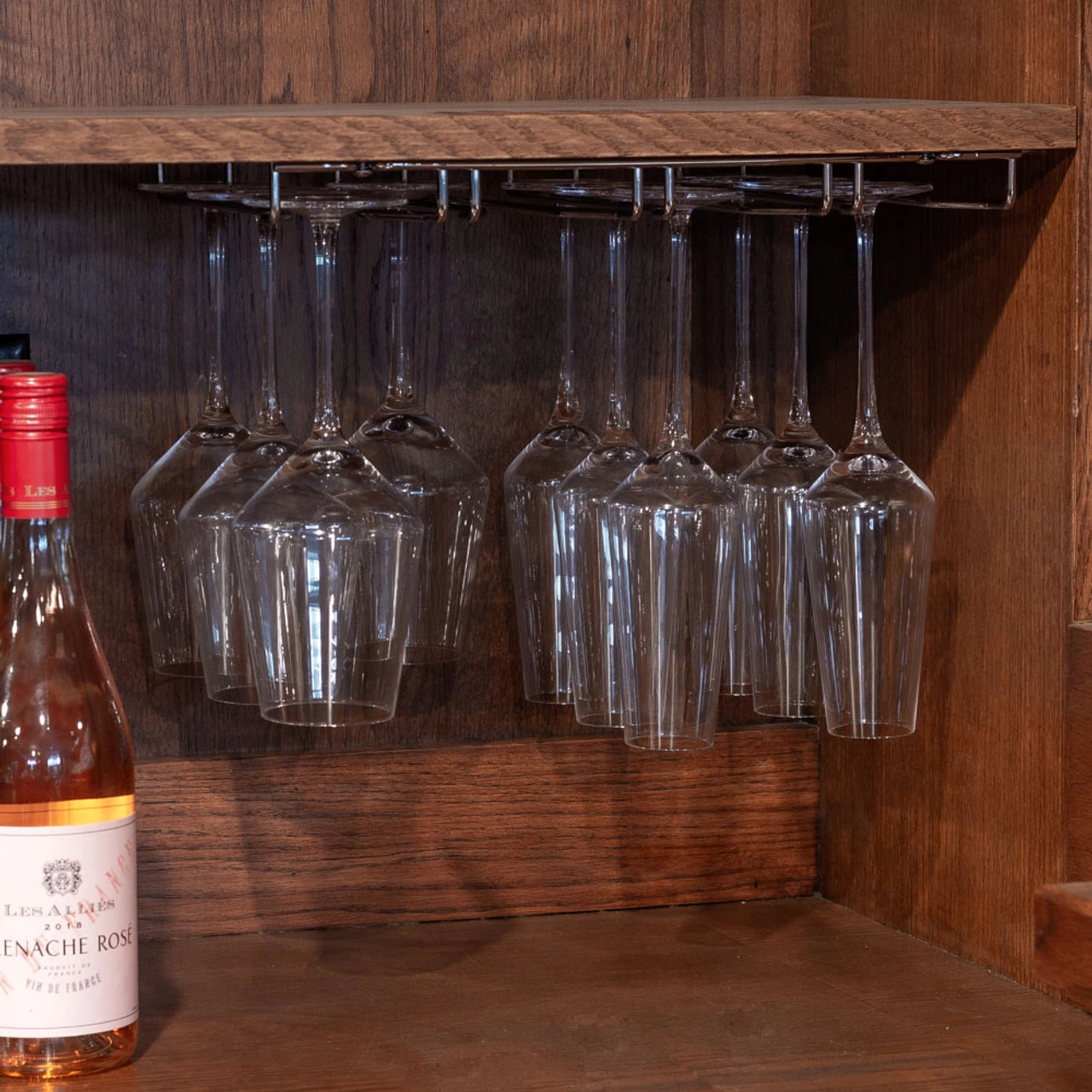 4-Channel Glass Rack - Chrome 8 4-Channel Glass Rack - Chrome - Image 6