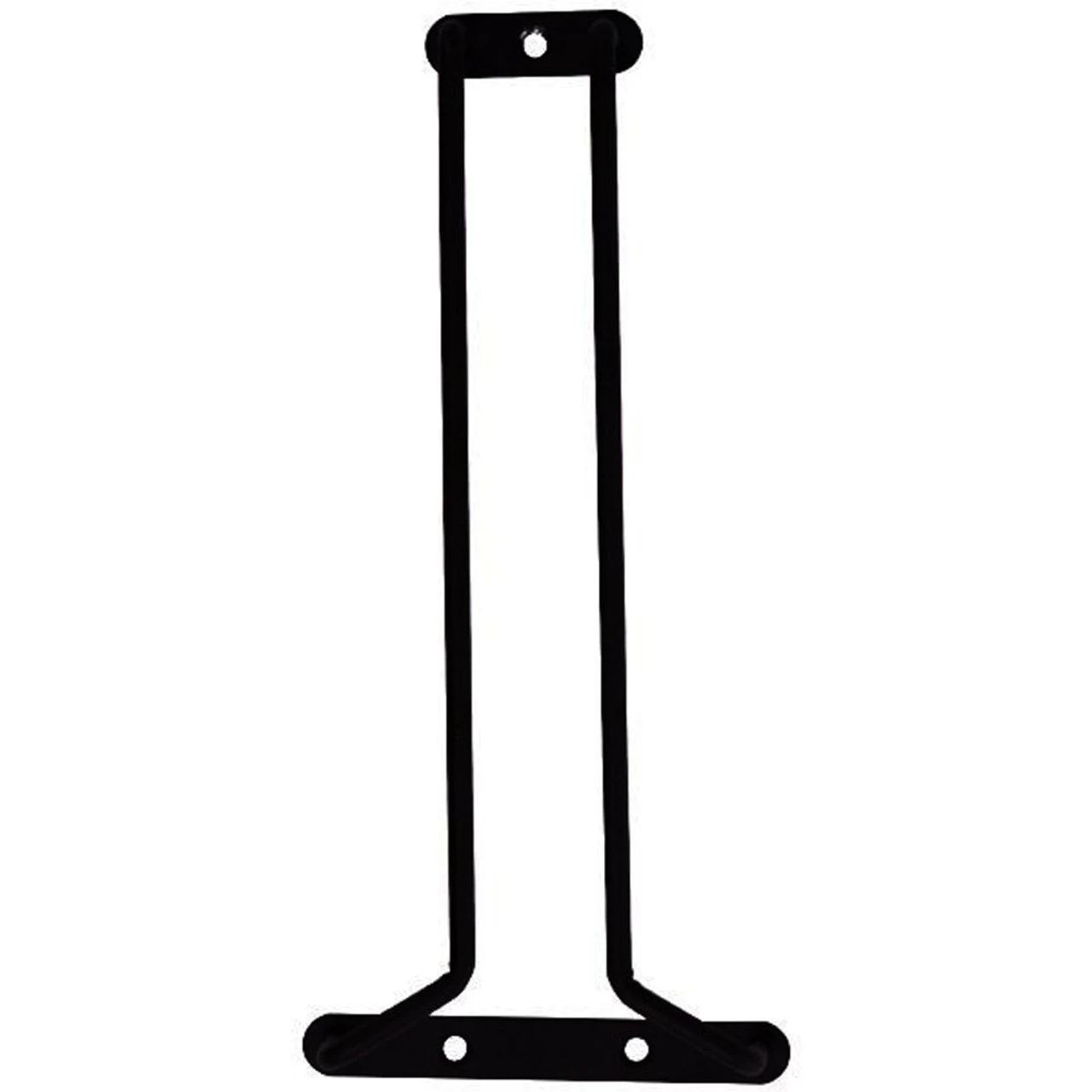 Glass Hanger Rack - Matte Black - 10"L 3 Glass Hanger Rack - Matte Black - 10"L