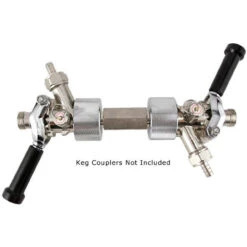 Beer Line Cleaning Double Flusher Kit -Bar Essentials Shop 176174 double flusher adapter kit b3 3 05166.1590770098