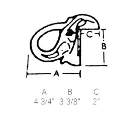 Elephant Head Bar Rail Bracket - Polished Brass - 2" OD 7 Elephant Head Bar Rail Bracket - Polished Brass - 2" OD -Bar Essentials Shop 178901 elephant arm rail m3 53214.1590769269