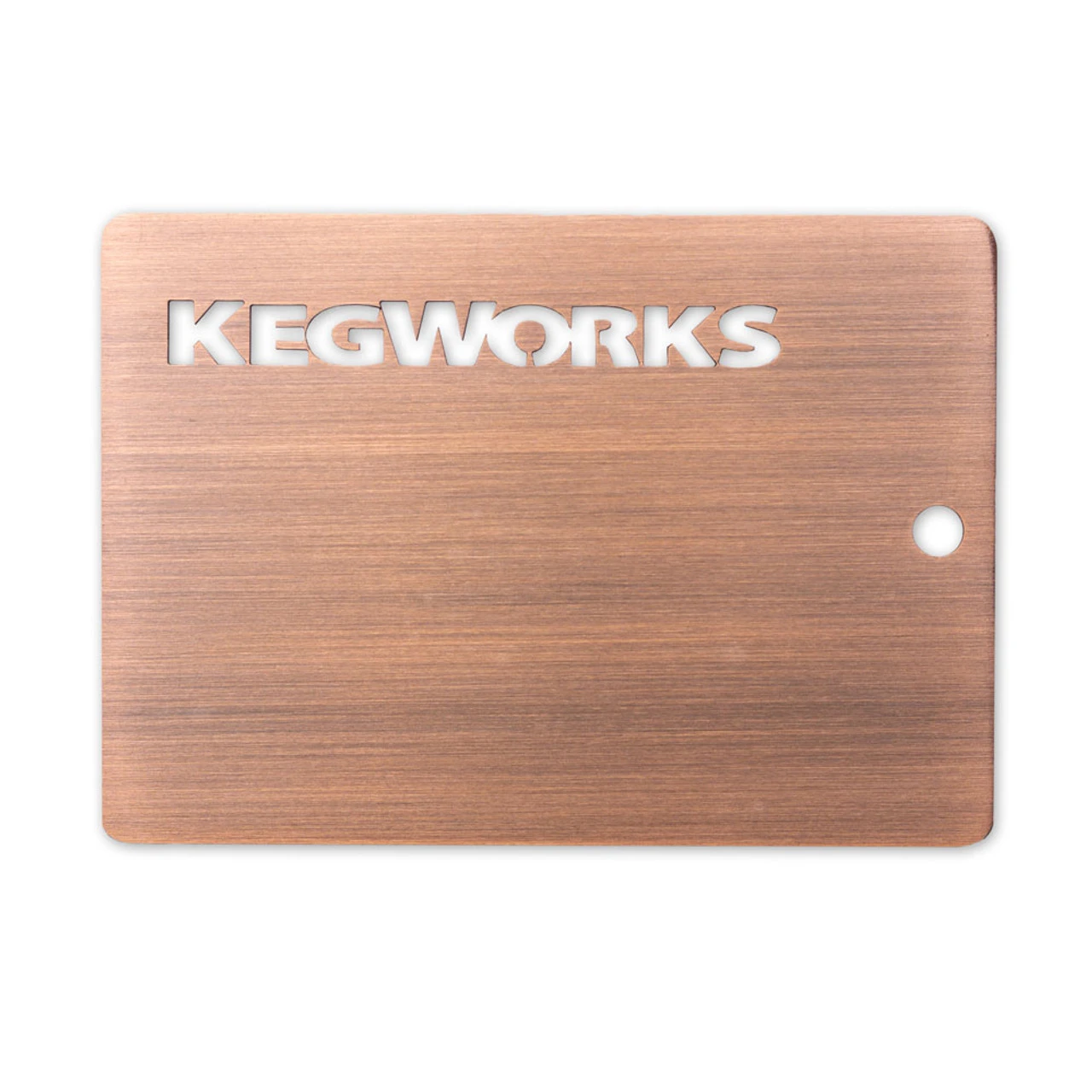None KegWorks Antique Copper Sample Chip 4 None KegWorks Antique Copper Sample Chip - Image 2