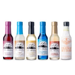 Fee Brothers Bar Cocktail Mixers Starter Pack - Set Of 6