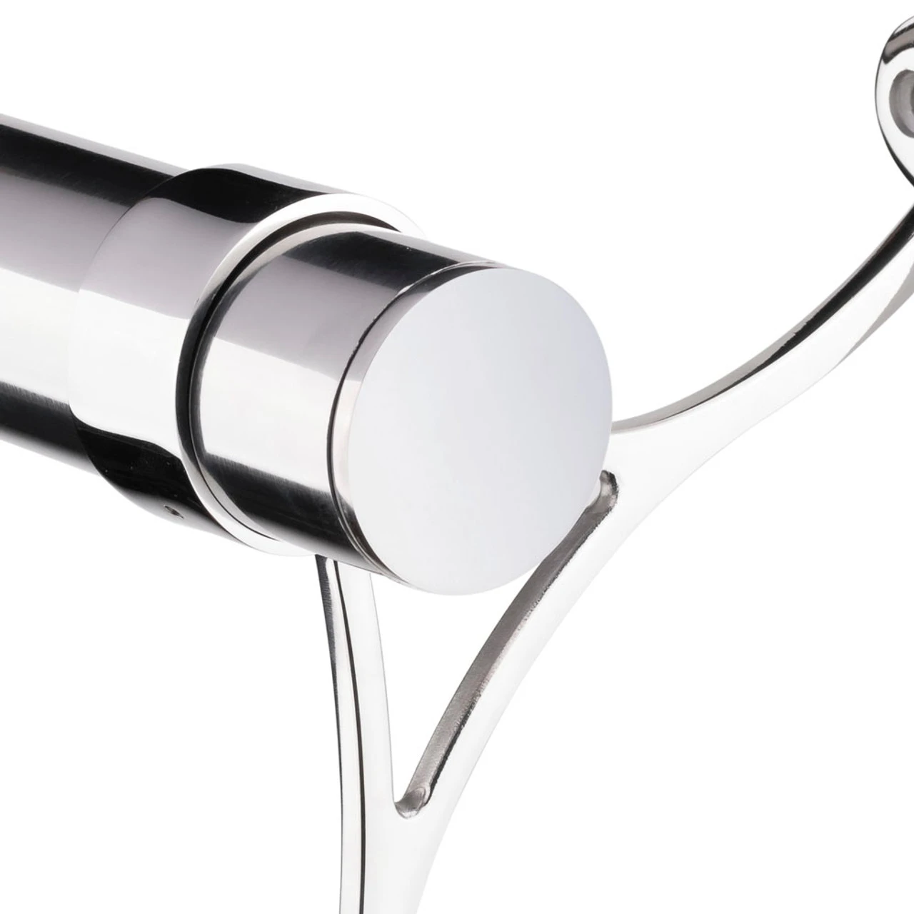 Flush Flat End Cap - Polished Stainless Steel - 2" OD 5 Flush Flat End Cap - Polished Stainless Steel - 2" OD - Image 3