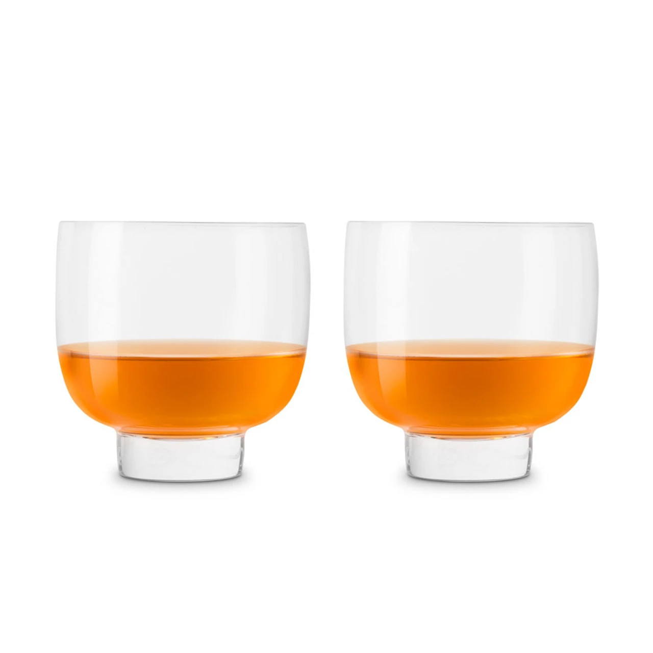 Nude Glass Malt Whiskey Low Ball Glasses - 8.79 Oz - Set Of 2 3 Nude Glass Malt Whiskey Low Ball Glasses - 8.79 Oz - Set Of 2