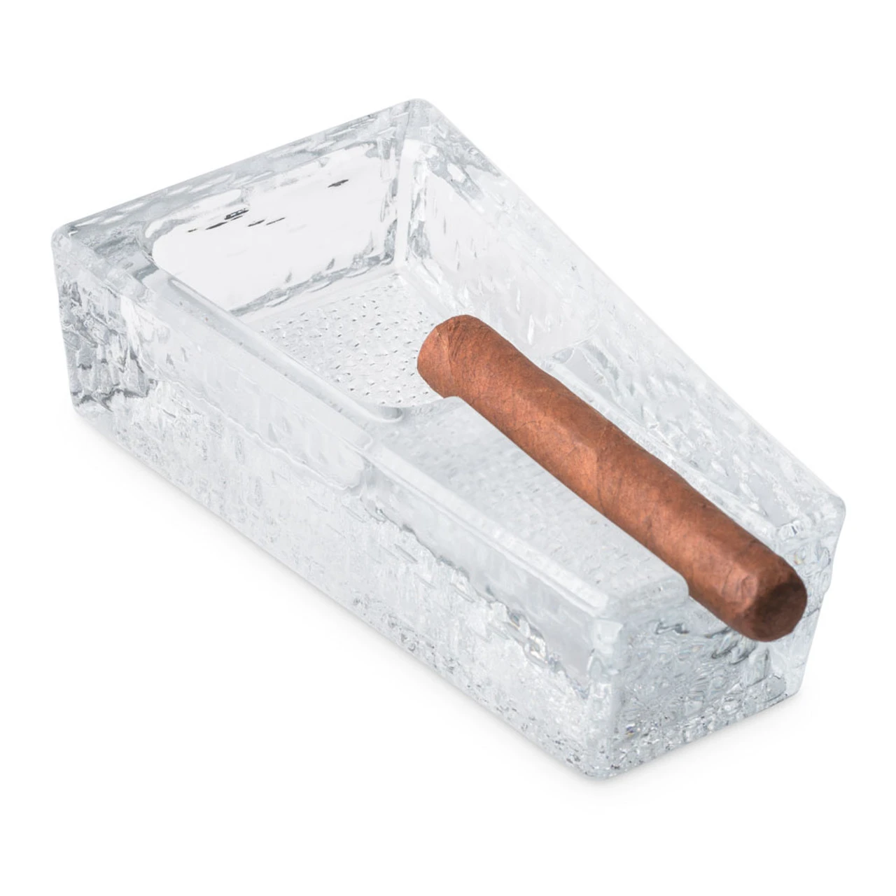 Libbey Glass Cigar Ashtray 4 Libbey Glass Cigar Ashtray - Image 2