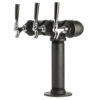 Draft Beer Tower - Black Iron - Triple Tap - Standard Stainless Steel Faucet -Bar Essentials Shop 3stblkiron 16063 draft beer tower black iron triple tap standard faucet 01 57571.1590768100