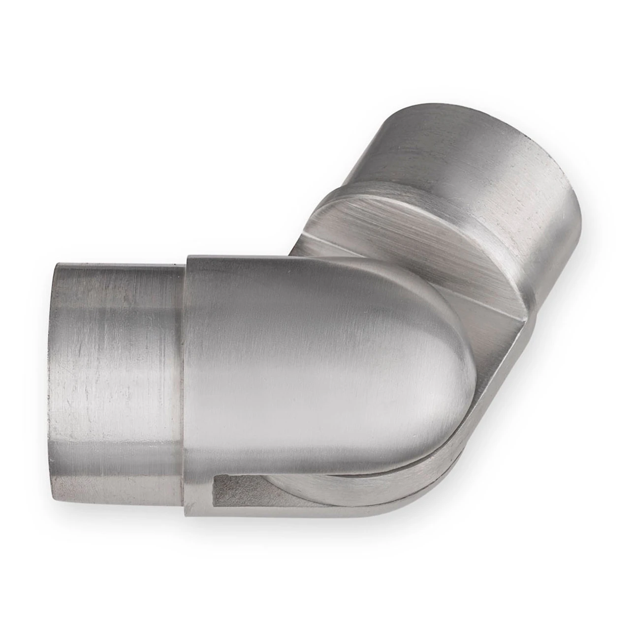 Adjustable Flush Elbow - Brushed Stainless Steel - 2" OD 3 Adjustable Flush Elbow - Brushed Stainless Steel - 2" OD
