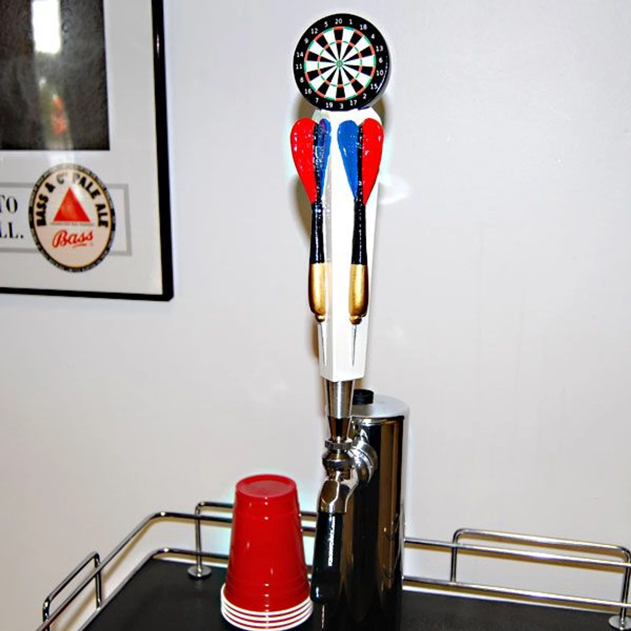 Dartboard Beer Tap Handle 4 Dartboard Beer Tap Handle - Image 2