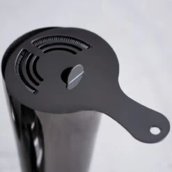 Viski Warren Gunmetal Black Hawthorne Cocktail Strainer -Bar Essentials Shop 5473 gmb 18001619 viski warren gunmetal black hawthorne cocktail strainer 05 67294.1590768315
