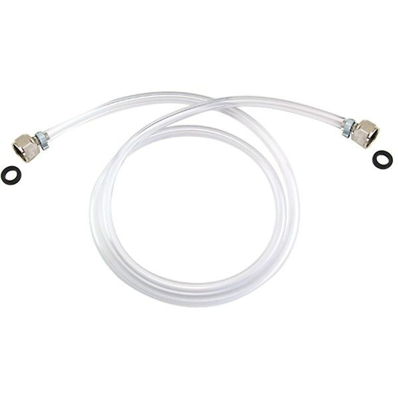 Jockey Box Beer Line Jumper - 3/8" ID - 5' Vinyl Hose W/ Connectors 3 Jockey Box Beer Line Jumper - 3/8" ID - 5' Vinyl Hose W/ Connectors
