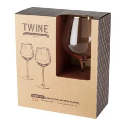 Rose Tinted Crystal Red Wine Glasses With Gold Rims - 20 Oz - Set Of 2 -Bar Essentials Shop 6162 red rose tinted crystal red wine glasses with gold rims 20 oz set of 2 03 51540.1590768372