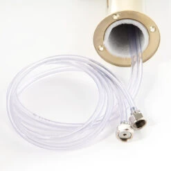 Draft Beer Tower - Brass - 3" Column - 2 Faucets 8 Draft Beer Tower - Brass - 3" Column - 2 Faucets -Bar Essentials Shop 619b double tap brass draft beer kegerator tower 3 inches diameter 0028 1 68632.1590768385