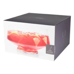 Viski Raye Footed Glass Punch Bowl - 2.56 Gallons 8 Viski Raye Footed Glass Punch Bowl - 2.56 Gallons -Bar Essentials Shop 6447 punch raye footed punch bowl 1 84731.1612204058