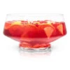 Viski Raye Footed Glass Punch Bowl - 2.56 Gallons -Bar Essentials Shop 6447 punch raye footed punch bowl 2 21974.1612204057