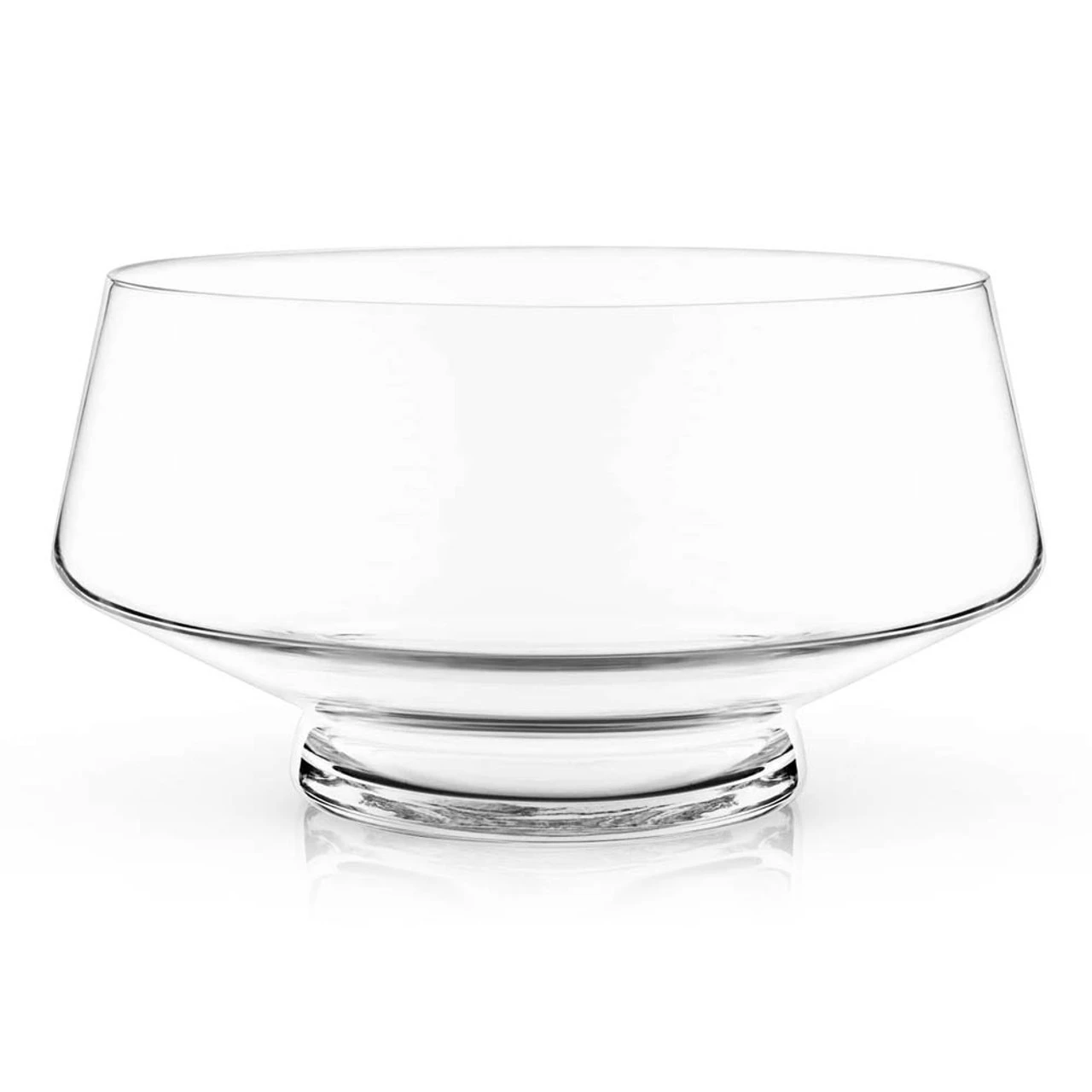 Viski Raye Footed Glass Punch Bowl - 2.56 Gallons 4 Viski Raye Footed Glass Punch Bowl - 2.56 Gallons - Image 2