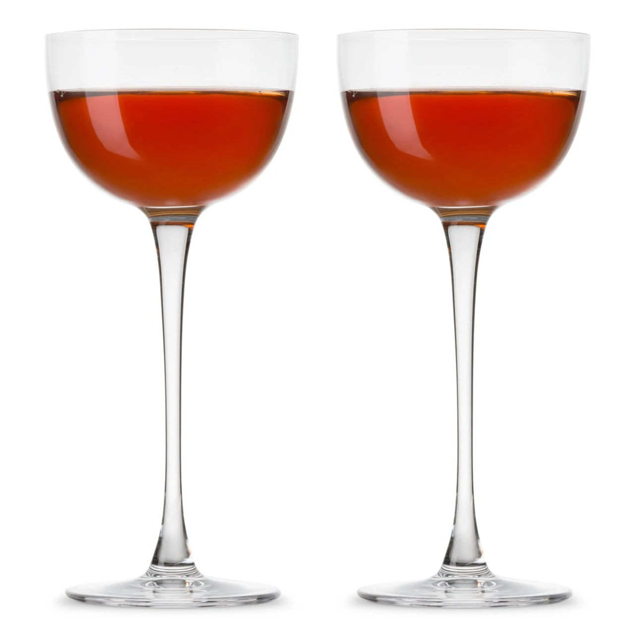 Nude Glass Savage Cordial Pony Cocktail Glasses - 4.5 Oz - Set Of 2 3 Nude Glass Savage Cordial Pony Cocktail Glasses - 4.5 Oz - Set Of 2