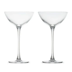 Nude Glass Savage Coupetini Cocktail Glasses - 5.75 Oz - Set Of 2 -Bar Essentials Shop 67286 1112794 Nude Glass Savage Coupetini Cocktail Glasses 5 pt 75 oz Set of 2 01 07129.1623441839