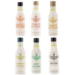 Fee Brothers Bar Cocktail Bitters - Set Of 6