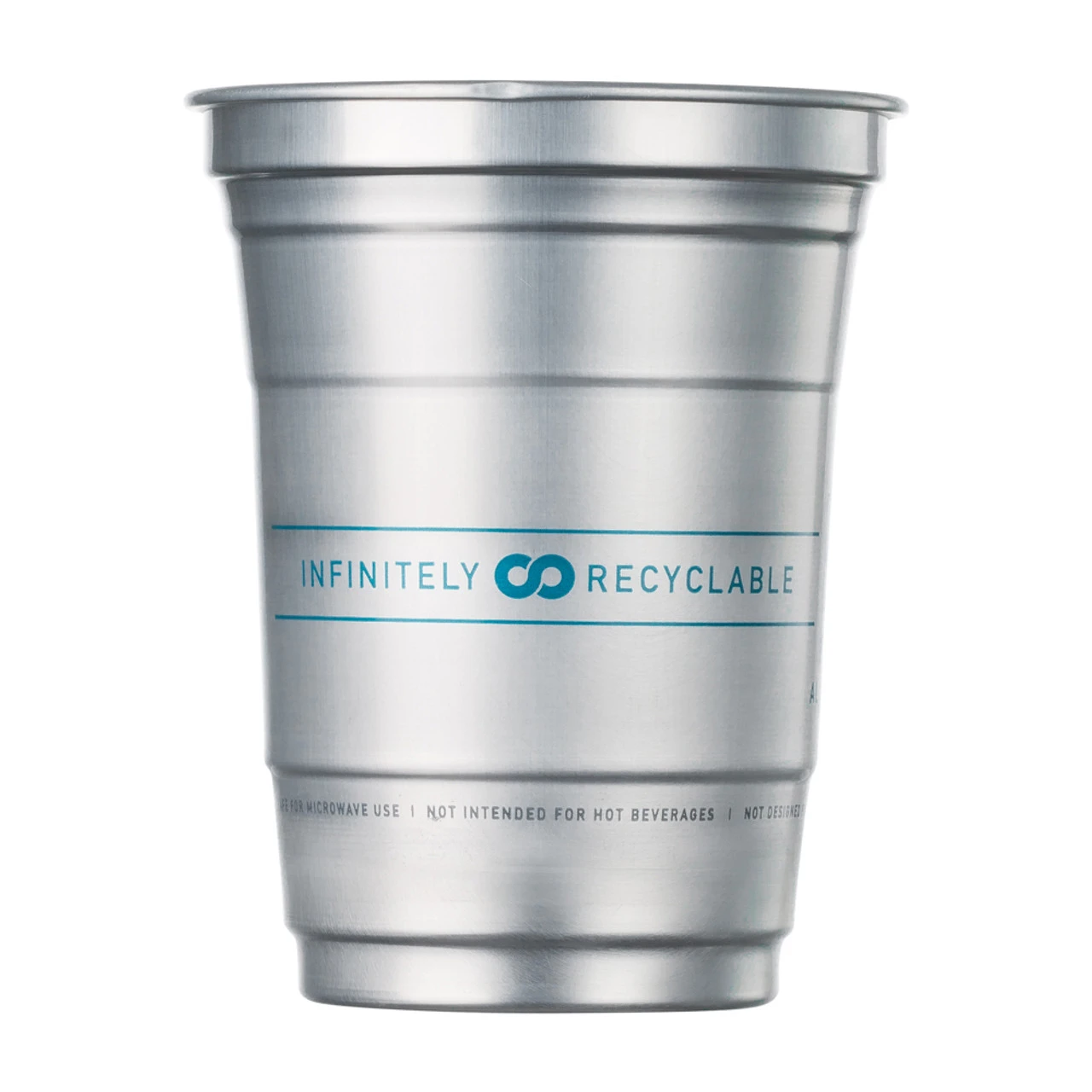 Ball Aluminum Cups - The Ultimate 100% Recyclable Cold-Drink Cup - 16 Oz - 24 Pack 4 Ball Aluminum Cups - The Ultimate 100% Recyclable Cold-Drink Cup - 16 Oz - 24 Pack - Image 2