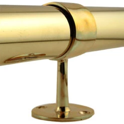 Center Post Foot Rail Bracket - Polished Brass - 2" OD 8 Center Post Foot Rail Bracket - Polished Brass - 2" OD -Bar Essentials Shop 76914 2 floorbracket b2 1 94240.1590768558