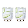 Viski Gatsby Gold Footed Glass Cocktail Tumblers - 12 Oz - Set Of 2 2 Viski Gatsby Gold Footed Glass Cocktail Tumblers - 12 Oz - Set Of 2 -Bar Essentials Shop 7948 Viski Gatsby Gold Footed Glass Cocktail Tumblers 12 oz Set of 2 02 70190.1609276912