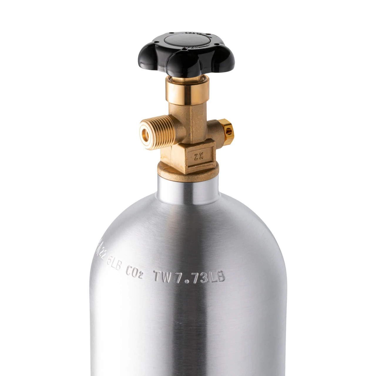 5 Lb Aluminum CO2 Air Tank - Empty 4 5 Lb Aluminum CO2 Air Tank - Empty - Image 2