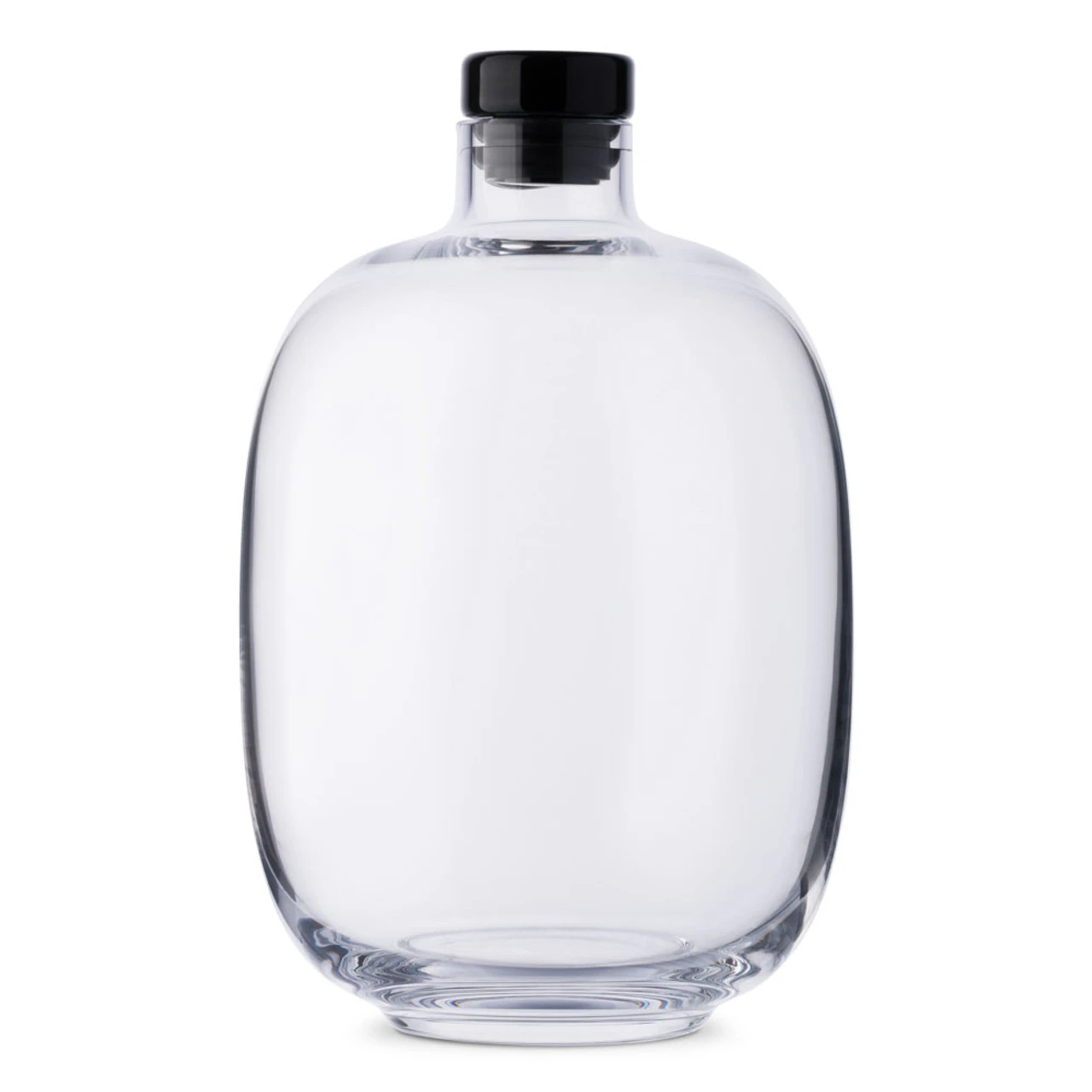 Nude Glass Malt Whiskey Bottle With Wooden Tray 4 Nude Glass Malt Whiskey Bottle With Wooden Tray - Image 2