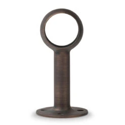 Rounded Center Post Bracket - Antique Bronze - 2" OD 8 Rounded Center Post Bracket - Antique Bronze - 2" OD -Bar Essentials Shop ABRZ 76366 2 Rounded Center Post Bracket Antique Bronze 2 Inch OD 02 37558.1650558121