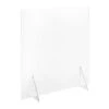 Self-Standing Protective Clear Acrylic Divider Shield - For Counters, Tables & Bars - 30"W X 32"H -Bar Essentials Shop AGS30 89860.1612466288