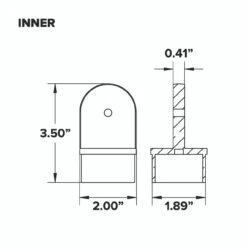 Adjustable Flush Elbow - Matte Black - 2" OD -Bar Essentials Shop Adjustable Elbow Inner 33357.1605736819
