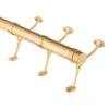 Satin Brushed Brass Bar Foot Rail Kit -Bar Essentials Shop BARRAIL KIT SB 6FT 6 Bar Foot Rail Kit Brushed Brass 2 Inch OD 1 1 89798.1611152747