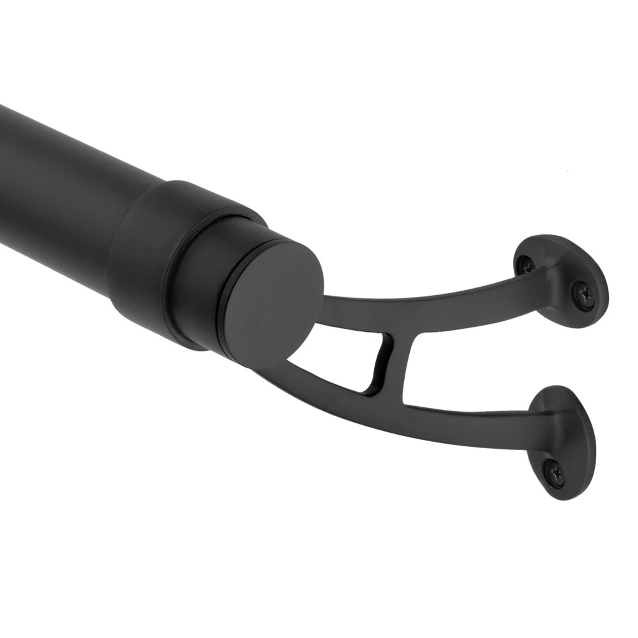 Bar Mount Foot Rail Bracket - Matte Black - 1.5" OD 6 Bar Mount Foot Rail Bracket - Matte Black - 1.5" OD - Image 4