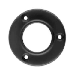 None 3" Wall Flange - Matte Black - 1.5" OD -Bar Essentials Shop BLK 76921 1 pt 5 3 Wall Flange Matte Black 1 pt 5 OD 03 53887.1609797160