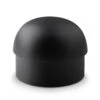 Domed End Cap - Matte Black - 2" OD 1 Domed End Cap - Matte Black - 2" OD -Bar Essentials Shop BLK 76937 2 Domed End Cap Matte Black 2 OD 02 35231.1595357047
