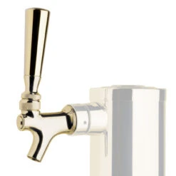 Bar Essentials Shop -Bar Essentials Shop C885 Heavyweight Beer Faucet Tap Handle Polished Brass 2 06011.1612815105