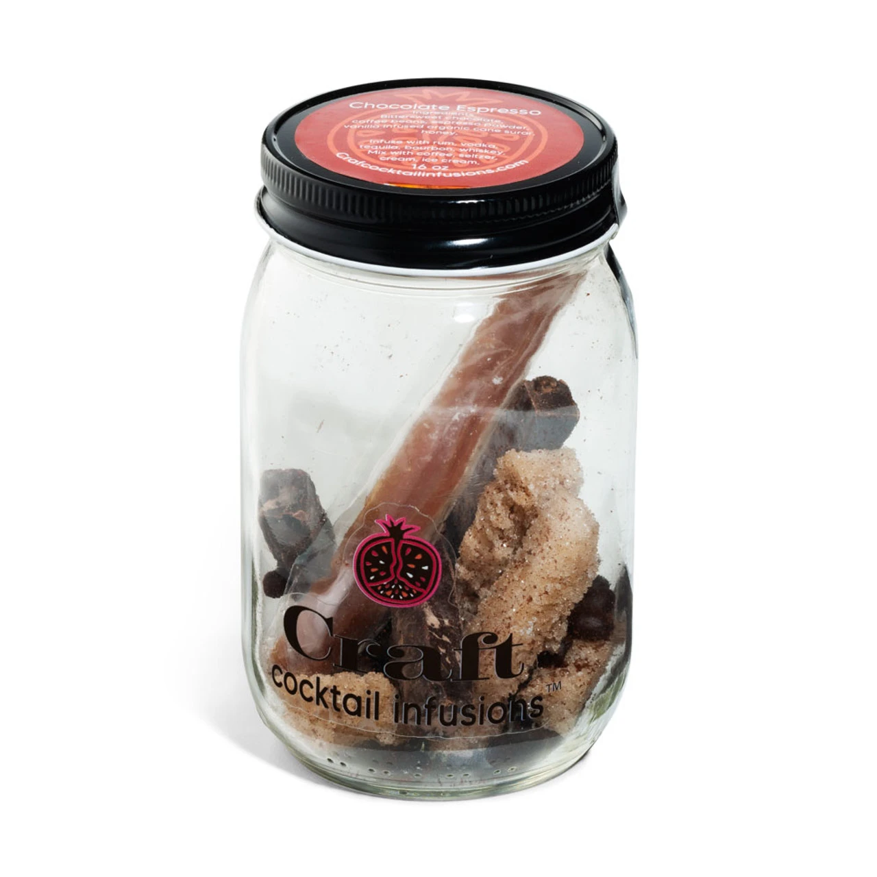 Craft Cocktail Infusions Chocolate Espresso Infusion Jar - 16 Oz