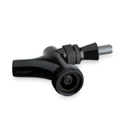 PVD Black Draft Beer Faucet - Stainless Steel -Bar Essentials Shop CFS304 BLK PVD Black Faucet Stainless Steel 02 23569.1680022597