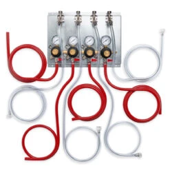 None BevRite 4-Way Secondary Air Regulator Panel With Hose Kit