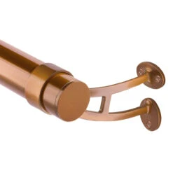 Bar Mount Foot Rail Bracket - Sunset Copper - 2" OD -Bar Essentials Shop COP NS913 2 Bar Mount Foot Rail Bracket Sunset Copper 2 OD 04 35033.1605213489