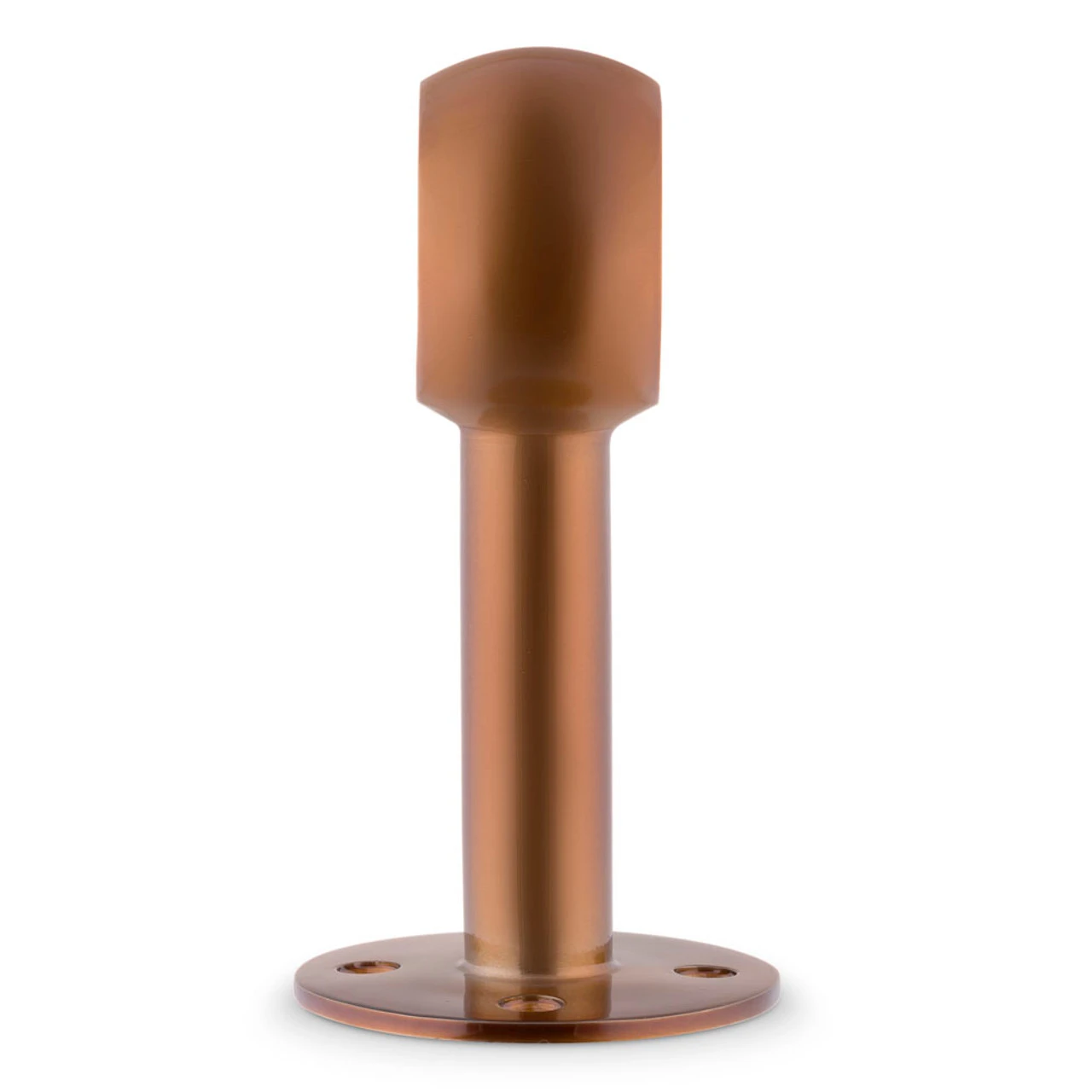 Rounded Center Post Bracket - Sunset Copper - 2"OD 4 Rounded Center Post Bracket - Sunset Copper - 2"OD - Image 2
