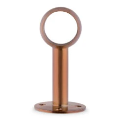 Rounded Center Post Bracket - Sunset Copper - 2"OD 9 Rounded Center Post Bracket - Sunset Copper - 2"OD -Bar Essentials Shop COP S336 2 Rounded Center Post Bracket Sunset Copper 2OD 3 60637.1602717537