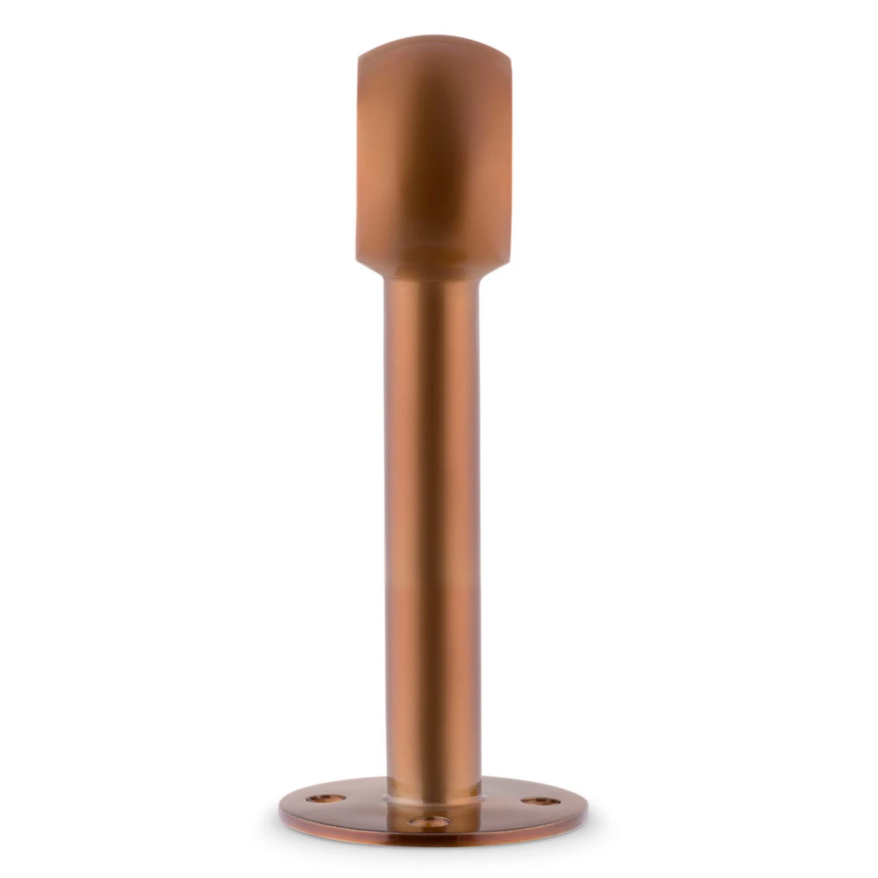 Tall Rounded Center Post Bracket - Sunset Copper - 2" OD 4 Tall Rounded Center Post Bracket - Sunset Copper - 2" OD - Image 2