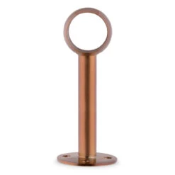 Tall Rounded Center Post Bracket - Sunset Copper - 2" OD 9 Tall Rounded Center Post Bracket - Sunset Copper - 2" OD -Bar Essentials Shop COP S336 2 TALL Tall Rounded Center Post Bracket Sunset Copper 2OD 3 84429.1602717514