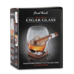 Whiskey Cigar Glass With Built-In Cigar Grip & Coaster - 14.5 Oz 7 Whiskey Cigar Glass With Built-In Cigar Grip & Coaster - 14.5 Oz -Bar Essentials Shop GC130 Whiskey Cigar Glass with Built In Cigar Grip and Coaster 14 pt 5 oz 3 30527.1631559816