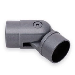 Adjustable Flush Elbow - Gunmetal Grey - 2" OD -Bar Essentials Shop GRY 49 732A 216 Adjustable Flush Elbow Gunmetal Grey 2 OD 02 93605.1600198138