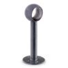 Tall Rounded Center Post Bracket - Gunmetal Grey - 2"OD -Bar Essentials Shop GRY 76336 2 Tall Rounded Center Post Bracket Gunmetal Grey 2OD 02 43592.1602714083
