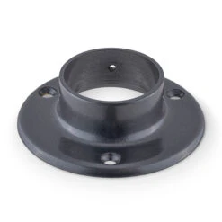 4" Wall Flange - Gunmetal Grey - 2" OD