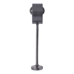 Combination Foot Rail Bracket - Gunmetal Grey - 2" OD -Bar Essentials Shop GRY 769912 2 Combination Foot Rail Bracket Gunmetal Grey 2 OD 03 16801.1595360047